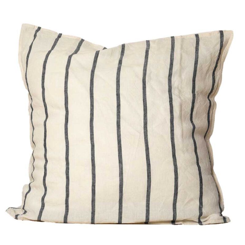 Home Lab 100% French Flax Linen Euro Pillowcase image number 9